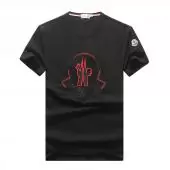 moncler tee shirt m-3xl pas cher broderie moncler noir